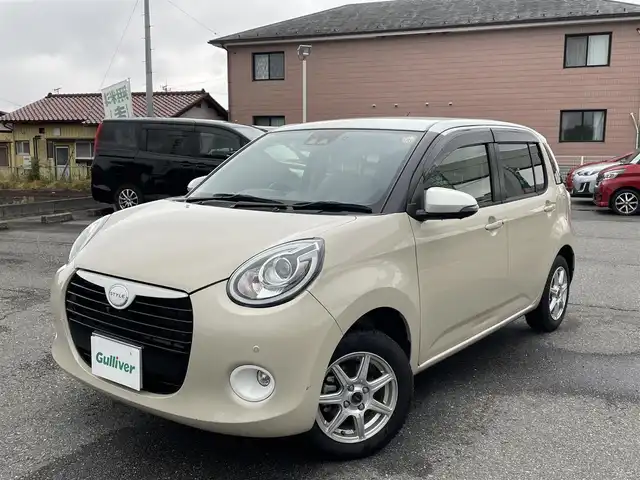 ダイハツ ブーン スタイル ホワイトLTD SAⅢ 群馬県 2020(令2)年 1.1万km ホワイト/パウダリーベージュメタリック 2トーン ワンオーナー/４WD/純正メモリナビ（Bluetooth、CD、DVD）/フルセグTV/前方ドライブレコーダー/前後コーナーセンサー/レーンキープアシスト/衝突被害軽減システム/フォグランプ/エンジンスタートボタン/D席シートヒーター