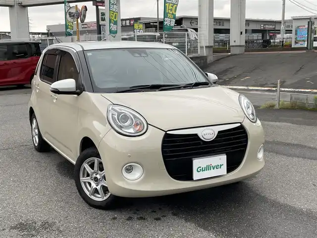ダイハツ ブーン スタイル ホワイトLTD SAⅢ 群馬県 2020(令2)年 1.1万km ホワイト/パウダリーベージュメタリック 2トーン ワンオーナー/４WD/純正メモリナビ（Bluetooth、CD、DVD）/フルセグTV/前方ドライブレコーダー/前後コーナーセンサー/レーンキープアシスト/衝突被害軽減システム/フォグランプ/エンジンスタートボタン/D席シートヒーター