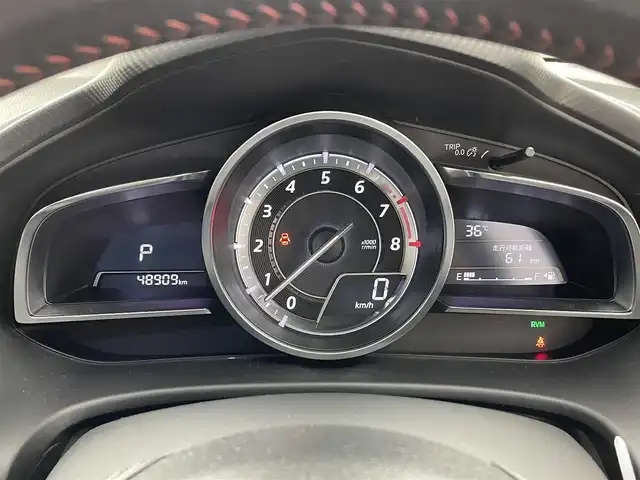 マツダ アクセラ スポーツ 20S ツーリング 愛知県 2014(平26)年 4.9万km スノーフレイクホワイトパールマイカ マフラーカッター/パドルシフト/マツダスピードデカール/純正ナビ/（CD/DVD/BT/フルセグ）/バックカメラ/ETC/ドラレコ/追従クルーズコントロール/アイドリングストップ/AFS/横滑り防止/オートライト/ヘッドアップディスプレイ/スペアキー