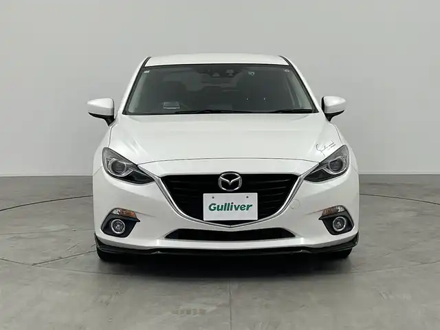 マツダ アクセラ スポーツ 20S ツーリング 愛知県 2014(平26)年 4.9万km スノーフレイクホワイトパールマイカ マフラーカッター/パドルシフト/マツダスピードデカール/純正ナビ/（CD/DVD/BT/フルセグ）/バックカメラ/ETC/ドラレコ/追従クルーズコントロール/アイドリングストップ/AFS/横滑り防止/オートライト/ヘッドアップディスプレイ/スペアキー