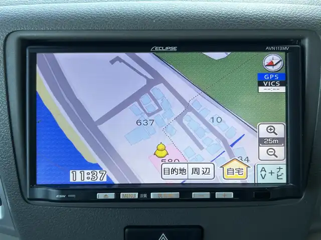 スズキ スペーシア G 島根県 2015(平27)年 12.2万km フィズブルーパールメタリック 登録時走行距離121853km/社外HDDナビ/ワンセグTV/社外アルミホイール/スマートキー/スペアキー/純正フロアマット/プッシュスタート/アイドリングストップ