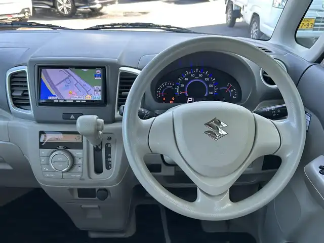 スズキ スペーシア G 島根県 2015(平27)年 12.2万km フィズブルーパールメタリック 登録時走行距離121853km/社外HDDナビ/ワンセグTV/社外アルミホイール/スマートキー/スペアキー/純正フロアマット/プッシュスタート/アイドリングストップ