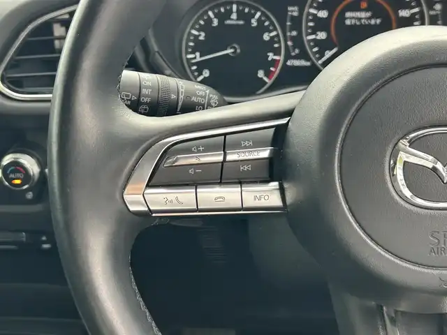 マツダ ＣＸ－３０ 20S プロアクティブツーリングセレ 愛知県 2021(令3)年 4.8万km ポリメタルグレーM ワンオーナー/純正メモリナビ/フルセグテレビ/バックカメラ/Bluetooth/アイドリングストップ/ウィンカーミラー/クルーズコントロール/プッシュスタート/パワーバックドア/ETC/レザーステアリング/パドルシフト