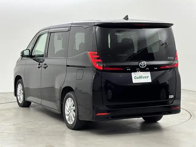 トヨタ ノア ハイブリッド G 福岡県 2024(令6)年 2.5万km アティチュードブラックマイカ 純正１０．５型ＤＡナビ/フルセグTV　/全方位カメラ　/ビルトインＥＴＣ２．０　/前後ドラレコ　/レーダークルコン　/コーナーセンサー　/トヨタセーフティセンス　/衝突軽減ブレーキ　/レーンキープ　/アクセル踏み間違い防止　/パーキングアシスト　/片側電動スライドドア　/純正１６インチＡＷ　/ＬＥＤヘッドライト