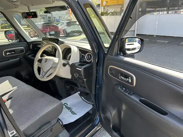 スズキ ワゴンＲ スマイル HYBRID X 和歌山県 2023(令5)年 3.4万km インディゴブルーメタリック/ホワイト2トーン 純正ナビ/（AM/FM/DVD/CD/フルセグTV/Bluetooth/SmartphoneLink)/ワンオーナー/左右パワースライドドア/インディゴブルーメタリック/ホワイト2トーン/全周囲カメラ/バックカメラ/クリアランスソナー/D席シートヒーター/前後ドライブレコーダー/アイドリングストップ/ETC/USBポート×２/ベンチシート/純正アルミホイール/保証書/取扱説明書