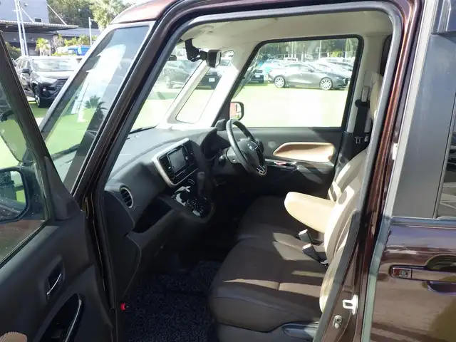 日産 デイズ ルークス HWS X Vセレクション 千葉県 2017(平29)年 3.1万km モカブラウンP エマージェンシーブレーキ/両側パワースライドドア/ハーフレザーシート/純正メモリーナビ/地デジTV/【DVD/CD再生機能　Bluetooth接続】/アラウンドビューモニター/ドライブレコーダー/革巻きステアリング/ETC/LEDヘッドライト/フォグライト/ウインカーミラー/純正15インチアルミホイル/インテリジェントキー