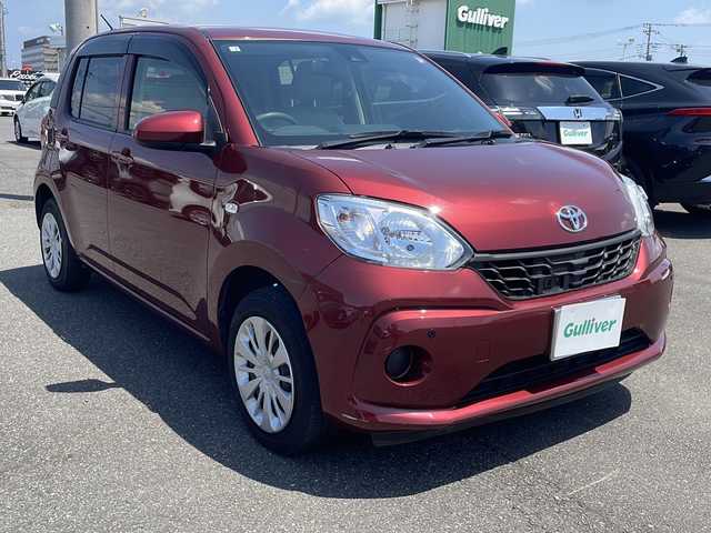 トヨタ パッソ X Lパッケージ S 茨城県 2018(平30)年 1.1万km ファイアークォーツレッドM 衝突軽減ブレーキ/レーンキープアシスト/横滑り防止/スマートキー/プッシュスタート/アイドリングストップ