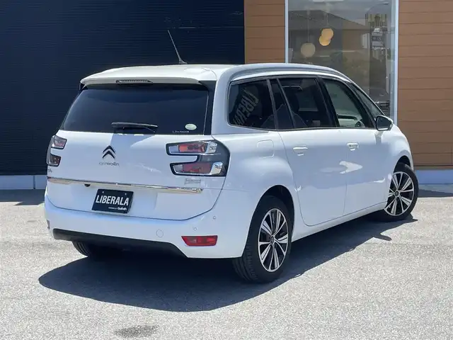 シトロエン グランドＣ４ピカソ 栃木県 2018(平30)年 2.9万km ブランバンキーズ 特別仕様車ワイルドブルー120台限定/パノラマガラスルーフ /スマートキー/プッシュスタート/パドルシフト/アクティブクルーズコントロール/レーンキープアシスト/ブラインドスポット /クリアランスソナー /360度ビジョン/前席シートマッサージ/パワーテールゲート/キセノンヘッドライト/オートライト