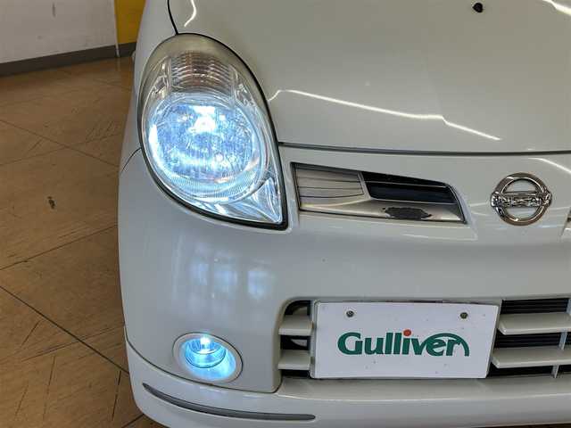 日産 モコ G エアロスタイル+navi 群馬県 2008(平20)年 3.7万km スノーパールホワイト 純正メモリナビ/　　ワンセグ/CD/FM/AM/AUX/LEDヘッドライト/フォグランプ/スマートキー/純正14AW/純正フロアマット/ドアバイザー/オートエアコン/電動格納ドアミラー