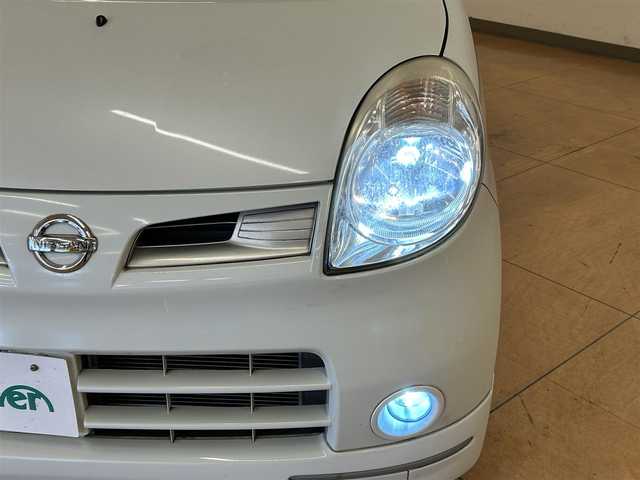 日産 モコ G エアロスタイル+navi 群馬県 2008(平20)年 3.7万km スノーパールホワイト 純正メモリナビ/　　ワンセグ/CD/FM/AM/AUX/LEDヘッドライト/フォグランプ/スマートキー/純正14AW/純正フロアマット/ドアバイザー/オートエアコン/電動格納ドアミラー