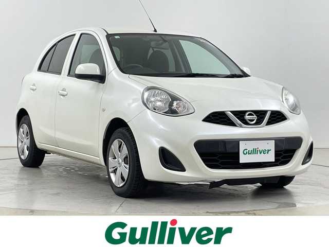 日産 マーチ 12X FOUR Vセレクション 道央・札幌 2017(平29)年 9.7万km ブリリアントホワイトパール ・4WD/・純正ナビ フルセグ/BT/CD/DVD/・バックカメラ/・ドライブレコーダー/・夏タイヤAW付積込(165/70/14)/・ETC/・純正フロアマット/・横滑り防止/・エアコン