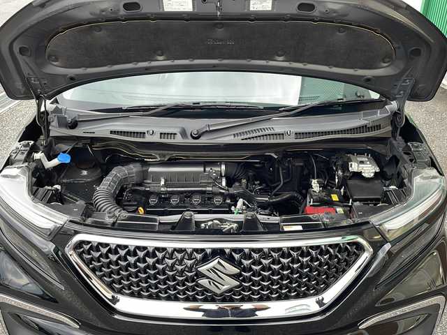 スズキ ソリオ バンディット HV MV 岐阜県 2023(令5)年 3.4万km スーパーブラックパール 禁煙車/社外フルセグナビ/クルーズコントロール/衝突軽減ブレーキ/レーンキープアシスト/クリアランスソナー/片側スライドドア/後方コーナーセンサー/ヘッドアップディスプレイ/アイドリングストップ/ETC/カーテンエアバッグ/LEDヘッドライト/オートエアコン/オートライト/オートハイビーム/ドアバイザー/純正フロアマット/純正アルミホイール/プッシュスタート/盗難防止/フォグライト/スマートキー