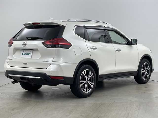 日産 エクストレイル 20Xi 道央・札幌 2019(平31)年 2.4万km ブリリアントホワイトパール ・4WD/・禁煙車/・ALPINE10インチナビ　/&CD&DVD&フルセグTV&BT/・パワーバックドア/・サンルーフ/・バックカメラ/・全方位モニター/・プロパイロット/・コーナーセンサー/・ダウンヒルアシスト/・アイドリングストップ　/・全席シートヒーター　/・インテリジェントミラー/・純正ドライブレコーダー　/・ビルトインETC　/・純正フロアマット/・プッシュスタート/・電動格納ミラー/・LEDヘッドライト/・オートライト/・スマートキー/・スペアキー/・社外AWスタッドレスタイヤ積込