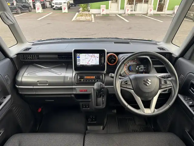 スズキ スペーシア ギア HYBRID XZ 千葉県 2020(令2)年 2.2万km クールカーキパールメタリック/ガンメタリック2トーン 衝突軽減ブレーキ/レーダークルーズコントロール/レーンキープアシスト/純正SDナビ/フルセグTV/Bluetooth/全方位カメラ/両側電動スライドドア/D/N席シートヒーター/リアシーリングファン/LEDライト/スマートキー