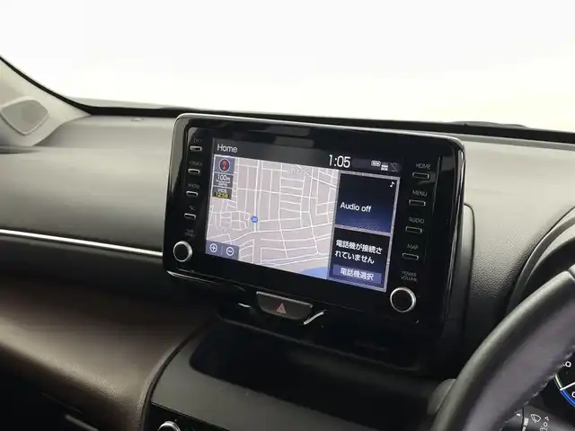 トヨタ ヤリスクロス ハイブリッド Z 福井県 2022(令4)年 3.8万km ブラックマイカ 純正8型ナビ機能付きディスプレイオーディオ /アラウンドビューカメラ /バックカメラ/電動リアゲート /ビルトインETC /パワーシート /シートヒーター /ブラインドスポットモニター /USB /電動パーキングブレーキ/LEDランプ/ドアバイザー/スマートキー/プッシュスタート