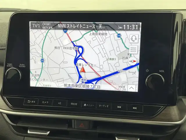 日産 オーラ G レザーエディション 熊本県 2022(令4)年 2.1万km ピュアホワイトパール / スーパーブラック 2トーン 純正ナビ（ＢＴ・フルセグ・ＵＳＢ）/全周囲カメラ　/ビルトインＥＴＣ２．０　/純正前方ドライブレコーダー　/レーダークルーズコントロール/BOSEサウンド/前後クリアランスソナー　/前席シートヒーター　/プロパイロット　/インテリジェントエマージェンシーブレーキ/標識認識機能/踏み間違い衝突防止アシスト/ふらつき警報機能/前方衝突予測警報/車線逸脱警報/ブラインドスポットモニター/ヒルスタートアシスト/横滑り防止/オートライト/オートマチックハイビーム/LEDヘッドライト/フォグライト/スマートキー/プッシュスタート/スペアキー1本
