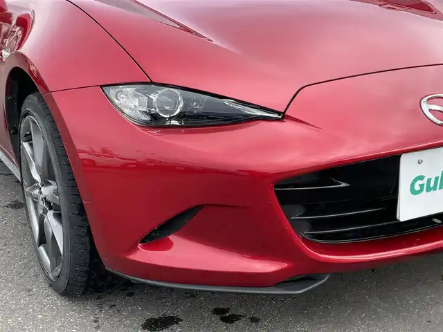 マツダ ロードスター ＲＦ VS 道央・札幌 2017(平29)年 9.1万km ソウルレッドプレミアムメタリック 純正メモリナビ（FM/AM/BT)/フルセグ（走行中視聴不可）/バックカメラ/アイドリングストップ/プッシュスタート/ステアリングスイッチ/革巻きステアリング/ブラインドスポットモニター/シートヒーター/自動防眩ミラー/レーンキープアシスト/横滑り防止装置/盗難防止装置/社外フロアマット/オートライト/オートマチックハイビーム/オープンカー/スペアキー×１/積込冬タイヤ/　　（純正AW付 205/４５R17 19年製溝5ｍｍ）