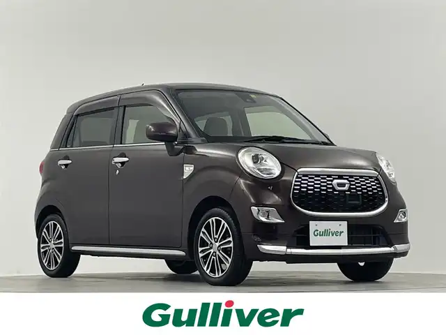 ダイハツ キャスト スタイル G SAⅡ 埼玉県 2015(平27)年 4.1万km プラムブラウンクリスタルマイカ 純正メモリナビ/（Bluetooth/フルセグ/CD/DVD）/バックカメラ/LEDヘッドライト/オートライト/衝突軽減ブレーキ/オートエアコン/プッシュスタート/スマートキー/保証書/取扱説明書