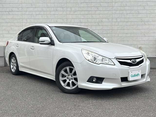スバル レガシィ Ｂ４ 2．5i Lパッケージ 福島県 2010(平22)年 11.8万km サテンホワイトパール D/Nパワーシート　シートメモリ　ETC　電動パーキングブレーキシステム　横滑り防止　パドルシフト　革ハンドル　　SL-DRAVE シートヒーター　ドライブレコーダー　Panasonicナビ（TV/FM/CD）　スペアキー　純正フロアマット　シガーソケット　バックC　ノーマルタイヤ社外16incAW車載