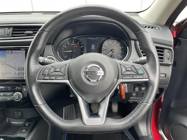 日産 エクストレイル ハイブリッド 20Xi 山梨県 2018(平30)年 4.5万km バーニングレッド ワンオーナー/4WD/サンルーフ/純正SDナビ/Bluetooth接続/フルセグTV/全方位カメラ/ETC/全席シートヒーター/電動リアゲート/ドライブレコーダー/ルーフレール/衝突被害軽減システム/社外17インチアルミホイール/スペアキー2本/取扱説明書/保証書