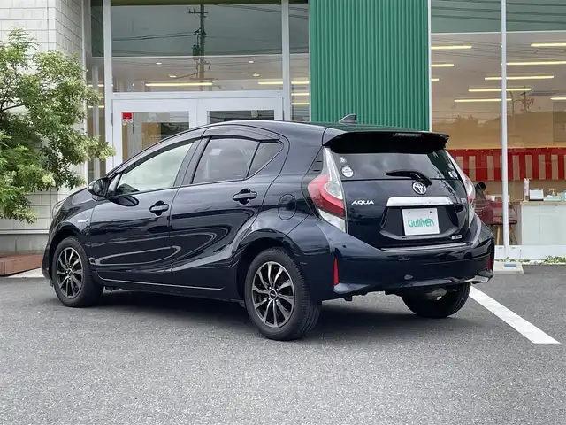 トヨタ アクア G GRスポーツ 岡山県 2018(平30)年 3.7万km ブラッキッシュアゲハガラスフレーク 純正ナビ　NSCP-W64/ワンセグTV、CD、AM、FM、Bluetooth/バックカメラ/前席シートヒーター/クルーズコントロール/ビルトインETC/トヨタセーフティセンス