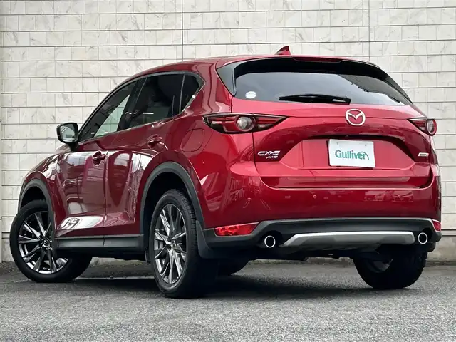 マツダ ＣＸ－５ XD エクスクルーシブモード 大分県 2019(令1)年 5.3万km ソウルレッドクリスタルM ワンオーナー/Boseサウンドシステム/純正ナビ/【フルセグTV/Bluetooth/DVD/CD/SD】/外部端子接続/【USB/AUX】/HUD/360°ビュー・モニター＋フロントパーキングセンサー/アドバンスト・スマート・シティ・ブレーキ・サポート/スマート・シティ・ブレーキ・サポート/リアパーキングセンサー/スマート・ブレーキ・サポート（SBS）＆マツダ・レーダー・クルーズ・コントロール/アダプティブ・LED・ヘッドライト（ALH）/レーンキープ・アシスト・システム（LAS）/車線逸脱警報システム（LDWS）/ブラインド・スポット・モニタリング（BSM）/ドライバー・アテンション・アラート（DAA）/ナッパレザーシート(ブラウン)/D席メモリーシート/DN席パワーシート/DN席シートヒーター/DN席エアシート/ステアリングヒーター/純正LEDヘッドライト/スマートキー2本/保証書/取扱説明書