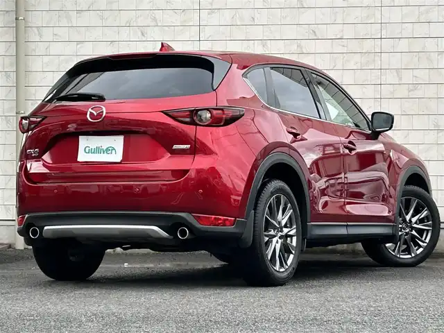 マツダ ＣＸ－５ XD エクスクルーシブモード 大分県 2019(令1)年 5.3万km ソウルレッドクリスタルM ワンオーナー/Boseサウンドシステム/純正ナビ/【フルセグTV/Bluetooth/DVD/CD/SD】/外部端子接続/【USB/AUX】/HUD/360°ビュー・モニター＋フロントパーキングセンサー/アドバンスト・スマート・シティ・ブレーキ・サポート/スマート・シティ・ブレーキ・サポート/リアパーキングセンサー/スマート・ブレーキ・サポート（SBS）＆マツダ・レーダー・クルーズ・コントロール/アダプティブ・LED・ヘッドライト（ALH）/レーンキープ・アシスト・システム（LAS）/車線逸脱警報システム（LDWS）/ブラインド・スポット・モニタリング（BSM）/ドライバー・アテンション・アラート（DAA）/ナッパレザーシート(ブラウン)/D席メモリーシート/DN席パワーシート/DN席シートヒーター/DN席エアシート/ステアリングヒーター/純正LEDヘッドライト/スマートキー2本/保証書/取扱説明書