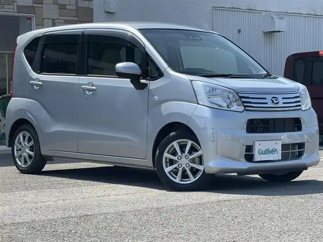 ダイハツ ムーヴ X ターボ SAⅢ 徳島県 2021(令3)年 1.5万km ブライトシルバーメタリック スマートキー/純正１４インチアルミホイル/純正フロアマット/ABS