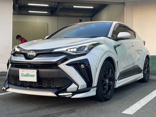 トヨタ Ｃ－ＨＲ G モード ネロ セーフティプラス 京都府 2020(令2)年 5.7万km ホワイトパールクリスタルシャイン ・純正ナビ/・全方位カメラ/・ＴＲＤエアロ/・ＥＴＣ/・シートヒーター/・ハーフレザーシート/・ＢＳＭ/・前後ドラレコ/・オートライト/・ＬＥＤライト/・コーナーセンサー/・クルーズコントロール/・スマートキー