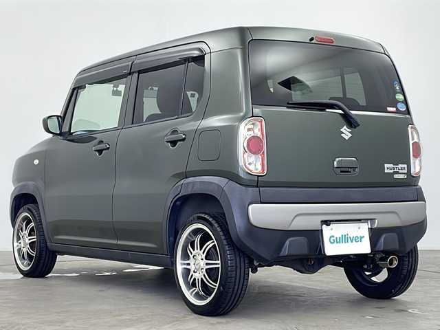 スズキ ハスラー G 鹿児島県 2014(平26)年 7.8万km クールカーキPM フルタイム4WD/社外SDナビ/フルセグテレビ/Bluetooth/衝突軽減ブレーキ/アイドリングストップ/D席シートヒーター/スペアキー