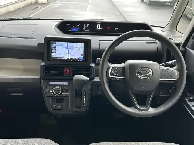 ダイハツ タント X 愛知県 2024(令6)年 0.5万km シャイニングホワイトパール ワンオーナー/登録時4463ｋｍ/左リアパワースライドドア/前席シートヒーター/運転席シートリフター/純正ＬＥＤヘッドライト/Panasonic製ＳＤナビ〈CN-E330D〉/・ＣＤ／Bｌｕｅｔｏｏｔｈ／ワンセグＴＶ/バックカメラ/アヒーターダクト/電動パーキング＆オートホールド/格納式シートバックテーブル/リア格納式サンシェード/eco IDLE/コムテック製全方向対応ドライブレコーダー〈HDR361GW〉/スマートアシスト/・衝突回避支援ブレーキ/・衝突警報機能/・ブレーキ制御付誤発進抑制制御/・車線逸脱警報機能/・路外逸脱警報機能/・先行車発進告知/・オートハイビーム/・ロードサインアシスト/・前後センサー/スマートキー＆プッシュスタート