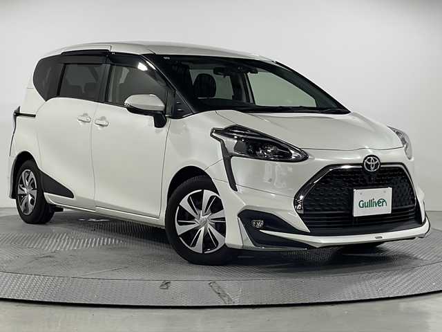 トヨタ シエンタ G クエロ 広島県 2019(令1)年 6.2万km ホワイトパールクリスタルシャイン モデリスタフルエアロ/パノラミックビューモニター/純正9型ナビ/両側パワースライドドア/バックカメラ/クリアランスソナー/セーフティセンス/・プリクラッシュセーフティ/・レーンディパーチャーアラート/・オートマチックハイビーム/LEDヘッドランプ/オートライト/ビルトインETC