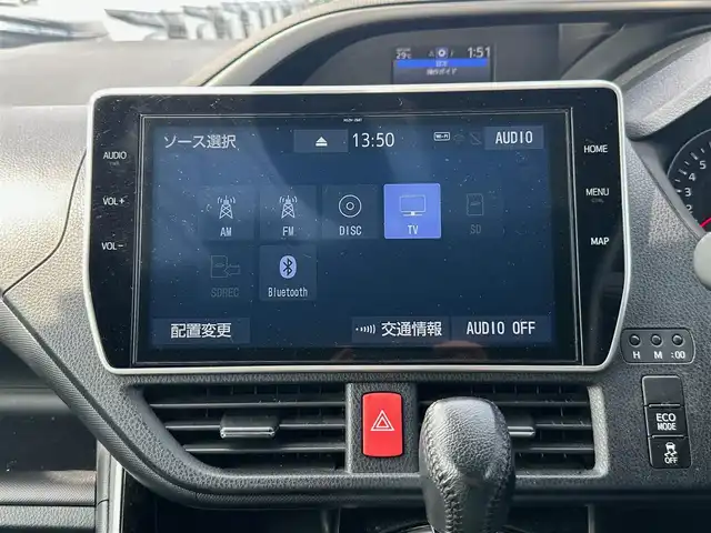 トヨタ ヴォクシー ZS 煌Ⅲ 宮城県 2020(令2)年 6.4万km ブラッキッシュアゲハガラスフレーク ワンオーナー/セーフティセンス/・プリクラッシュセーフティ/・レーンディパーチャーアラート/・オートマチックハイビーム/・先行車発進告知/クリアランスソナー/パーキングサポートブレーキ/純正10インチナビ（NSZN-Z68T）/・CD/DVD/・Bluetooth/・フルセグTVTVキャンセラー有/バックカメラ/ビルトインETC/ドライブレコーダー/両側パワースライドドア/ハーフレザーシート/革巻きステアリング/クルーズコントロール/ステアリングスイッチ/LEDヘッドランプ/フォグランプ/オートライト/スマートキー＆プッシュスタート/スペアキー/電動格納ミラー/純正16インチAW/純正フロアマット/W/サイド/カーテンエアバッグ/取扱説明書/保証書
