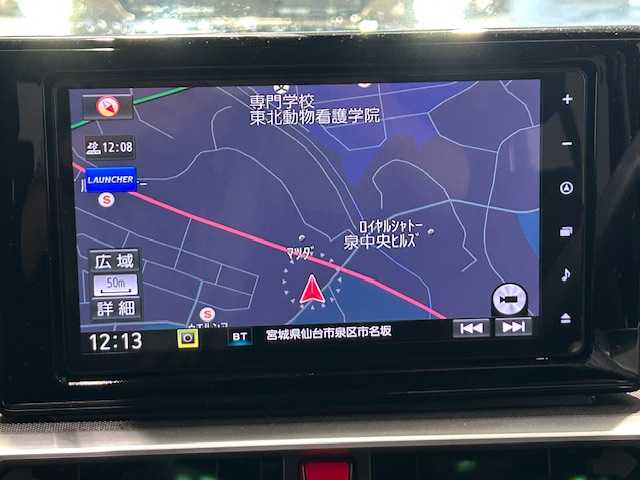 ダイハツ ロッキー G 宮城県 2019(令1)年 5.2万km ブラックマイカメタリック ターボ/純正ナビ/アラウンドビューモニター/バック、サイド、フロントカメラ/フルセグTV/Bluetooth、CD、DVD/レーダークルーズコントロール/衝突被害軽減システム/クリアランスソナー/前後コーナーセンサー/ブラインドスポットモニター/レーンキープアシスト/オートマチックハイビーム/MTモード付きAT/盗難防止装置/LEDヘッドライト/フォグランプ/オートライト/シートヒーター/純正アルミホイール/純正ドライブレコーダー/純正フロアマット/ETC/アイドリングストップ/横滑り防止装置/アンチロック・ブレーキ・システム