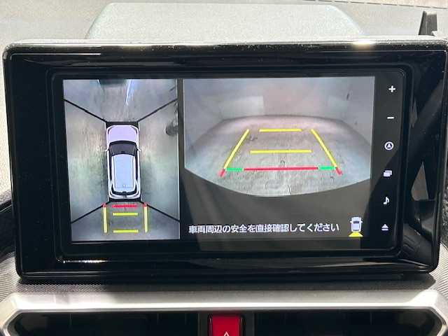 ダイハツ ロッキー G 宮城県 2019(令1)年 5.2万km ブラックマイカメタリック ターボ/純正ナビ/アラウンドビューモニター/バック、サイド、フロントカメラ/フルセグTV/Bluetooth、CD、DVD/レーダークルーズコントロール/衝突被害軽減システム/クリアランスソナー/前後コーナーセンサー/ブラインドスポットモニター/レーンキープアシスト/オートマチックハイビーム/MTモード付きAT/盗難防止装置/LEDヘッドライト/フォグランプ/オートライト/シートヒーター/純正アルミホイール/純正ドライブレコーダー/純正フロアマット/ETC/アイドリングストップ/横滑り防止装置/アンチロック・ブレーキ・システム