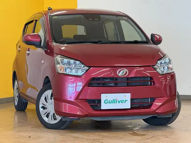 ダイハツ ミラ イース X リミテッド SAⅢ 群馬県 2018(平30)年 5.6万km マゼンタベリーマイカM スマートアシストIII/メモリナビ/　　CD/DVD/ワンセグ/AUX/バックカメラ/LEDヘッドライト/オートハイビーム/コーナーセンサー/アイドリングストップ/横滑り防止装置