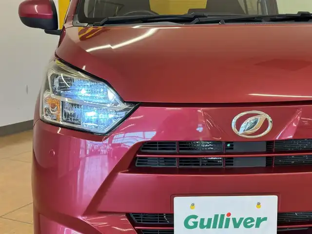 ダイハツ ミラ イース X リミテッド SAⅢ 群馬県 2018(平30)年 5.6万km マゼンタベリーマイカM スマートアシストIII/メモリナビ/　　CD/DVD/ワンセグ/AUX/バックカメラ/LEDヘッドライト/オートハイビーム/コーナーセンサー/アイドリングストップ/横滑り防止装置