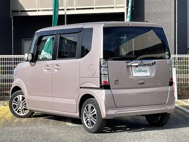 ホンダ Ｎ ＢＯＸ G Lパッケージ 宮城県 2013(平25)年 2.1万km チェリーシェルピンクメタリック /純正8インチメモリナビ//CD/DVD/SD/BT/USB/フルセグテレビ//バックカメラ//左側パワースライドドア//ETC2.0//社外ドライブレコーダー前後//スマートキーx2