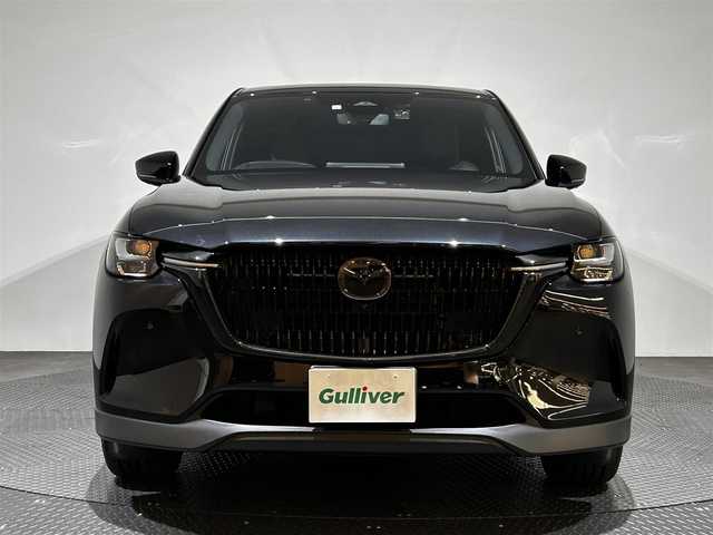 マツダ ＣＸ－６０ 25S エクスクルーシブモード 愛媛県 2023(令5)年 1.8万km ジェットブラックマイカ ・１２．３型ナビ/（フルセグＴＶ・ＢＴ・ＵＳＢ・ＦＭ・ＡＭ・ａｐｐｌｅ　ｃａｒｐｌａｙ・ａｎｄｒｏｉｄ　ａｕｔｏ・ＨＤＭＩ）/・全方位カメラ　/・サンルーフ　/・前方ドラレコ　/・ＥＴＣ　/・レーダークルーズコントロール/・DN席シートヒーター/・DN席ベンチレーション/・DN席パワーシート/・ステアリングヒーター/・パワーバックドア/・衝突軽減ブレーキ/・レーンキープアシスト/・スペアキー