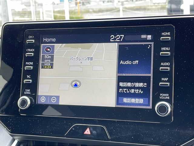 トヨタ ハリアー ハイブリッド G 山口県 2020(令2)年 1.6万km スレートグレーメタリック 禁煙車/純正メモリナビ/　Bluetooth、USB、FM・AMラジオ/レーダークルーズコントロール/ビルトインETC/ドライブレコーダー/バックカメラ/電動リアゲート/ハーフレザーシート/パワーシート【D席のみ】/本革ステアリング/ステアリングスイッチ/ステアリングホールド/純正フロアマット/純正18インチアルミホイール/プッシュスタート/スマートキー/オートマチックハイビーム/パーキングアシスト/ブラインドスポットアシスト/レーンキープアシスト/プリクラッシュセーフティ/標識認識検知/盗難防止装置