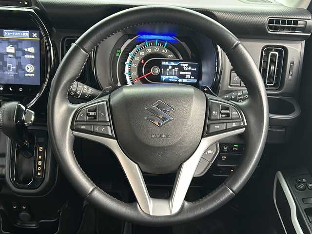スズキ ハスラー HYBRID X ターボ 福島県 2020(令2)年 7.3万km クールカーキPM 純正９インチナビ　全周囲Ｃ　レーダークルーズ　シートヒーター　フルセグ　ビルドインＥＴＣ　ミラー型前後ドラレコ　パドルシフト　コーナーセンサー　純正１５ＡＷ　天張りキャリア　スマートキー　スペアキー