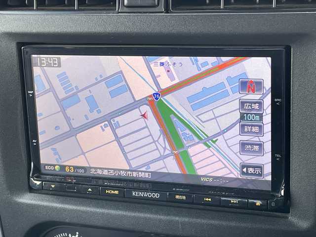 マツダ ＡＺ オフロード XC 道央・札幌 2011(平23)年 9.9万km シルキーシルバーメタリック ４WD/社外メモリーナビ/CD/DVD/BT/フルセグ/ETC/トランスファー切替/シートカバー/リモコンキー/ハロゲンヘッドライト/フォグランプ/電動格納ミラー/ドアバイザー/社外AW付夏タイヤ積込/175/80/R16/2019年/山3mm