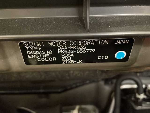 スズキ スペーシア カスタム HYBRID XS ターボ 福井県 2019(平31)年 2.4万km ムーンライトバイオレットPM ８インチナビ／両側パワースライドドア／クリアランスソナー／アイドリングストップ／Ｄ席シートヒーター／クルーズコントロール／パドルシフト／衝突軽減ブレーキ／オートライト／スマートキー／プッシュスタート