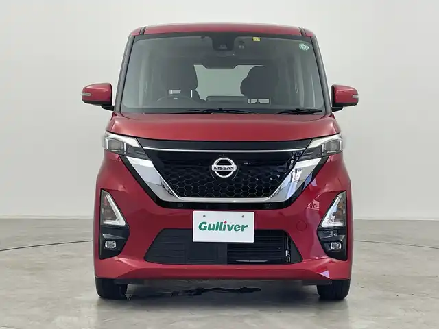 日産 ルークス HWS Gターボ プロパイロットED 群馬県 2022(令4)年 0.6万km スパークリングレッドM 純正９型ナビ　全周囲カメラ　ビルトインＥＴＣ２．０　純正前後ドラレコ　両側電動スライドドア ハンズフリー機能　衝突被害軽減ブレーキ　ＬＥＤヘッドライト／フォグ　オートライト リヤサーキュレーター