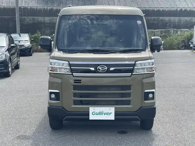 ダイハツ アトレー バン RS 山形県 2023(令5)年 2.8万km オフビートカーキM 4WD/衝突被害軽減システム/純正ディスプレイオーディオ/　　【BT フルセグ USB】/バックカメラ/両側パワースライドドア/レーダークルーズコントロール/LEDオートヘッドライト/12インチアルミホイール/アイドリングストップ/コーナーセンサー/ステアリングスイッチ/純正フロアマット/ドアバイザ―/スマートキー×2