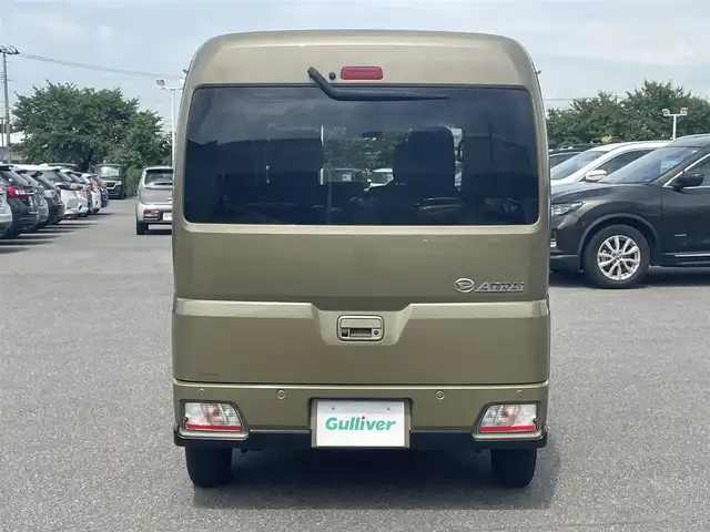 ダイハツ アトレー バン RS 山形県 2023(令5)年 2.8万km オフビートカーキM 4WD/衝突被害軽減システム/純正ディスプレイオーディオ/　　【BT フルセグ USB】/バックカメラ/両側パワースライドドア/レーダークルーズコントロール/LEDオートヘッドライト/12インチアルミホイール/アイドリングストップ/コーナーセンサー/ステアリングスイッチ/純正フロアマット/ドアバイザ―/スマートキー×2