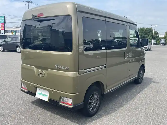 ダイハツ アトレー バン RS 山形県 2023(令5)年 2.8万km オフビートカーキM 4WD/衝突被害軽減システム/純正ディスプレイオーディオ/　　【BT フルセグ USB】/バックカメラ/両側パワースライドドア/レーダークルーズコントロール/LEDオートヘッドライト/12インチアルミホイール/アイドリングストップ/コーナーセンサー/ステアリングスイッチ/純正フロアマット/ドアバイザ―/スマートキー×2