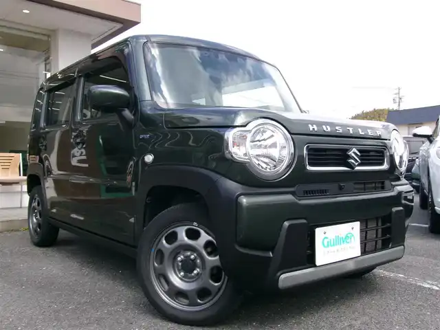 スズキ ハスラー HYBRID G 三重県 2020(令2)年 4.7万km クールカーキPM ♪ワンオーナー/♪走行46410Km/♪4WD/スズキセーフティサポート/・デュアルカメラブレーキサポート/・誤発進抑制機能/・車線逸脱警報/・車線逸脱抑制機能/・先行車発進お知らせ機能/・ふらつき警報/・ハイビームアシスト/・標識認識機能/・後退時ブレーキサポート/・後方誤発進抑制機能/・リヤパーキングセンサー/・全方位モニター/純正ナビ/・フルセグ・DVD再生/・USB/・Bluetoothオーディオ/・Android Auto/・Apple Car Play/バックカメラ/ヒルディセントコントロール/前席シートヒーター/オートライト/ヘッドライトレベライザー/スマートキー×2/プッシュスタート/ステアリングスイッチ/ビルトインETC/フロアマット/ドアバイザー/プライバシーガラス/電格ミラー/サイド/カーテンエアバック/アイドリングストップ