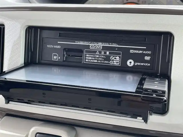 ダイハツ ムーヴ キャンバス X メイクアップ SA Ⅲ 佐賀県 2018(平30)年 4.3万km パールホワイトⅢ/ナチュラルベージュマイカメタリック 2トーン スマートアシストIII/エコアイドル/純正SDナビ/地デジTV/【DVD/CD再生機能】/バックカメラ/ドライブレコーダー（DRN-H68N）/ETC/リアコーナーセンサー/キーフリーシステム