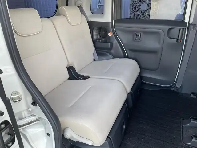 ダイハツ ムーヴ キャンバス X メイクアップ SA Ⅲ 佐賀県 2018(平30)年 4.3万km パールホワイトⅢ/ナチュラルベージュマイカメタリック 2トーン スマートアシストIII/エコアイドル/純正SDナビ/地デジTV/【DVD/CD再生機能】/バックカメラ/ドライブレコーダー（DRN-H68N）/ETC/リアコーナーセンサー/キーフリーシステム